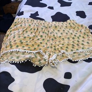 Pineapple shorts